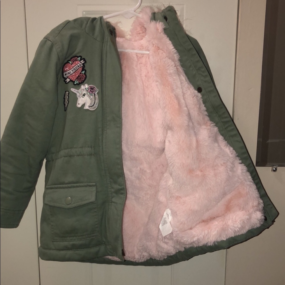 Toddler winter parka coat